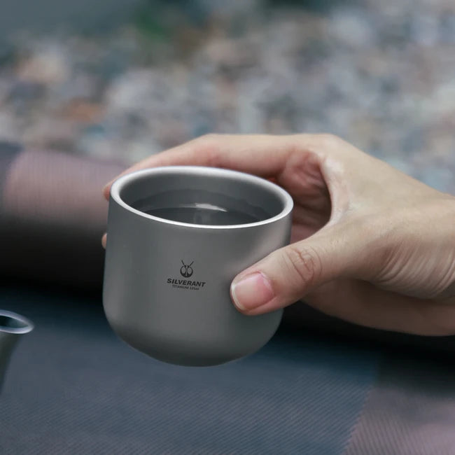 Silverant Doppelwandige Titan Teetasse 125 ml