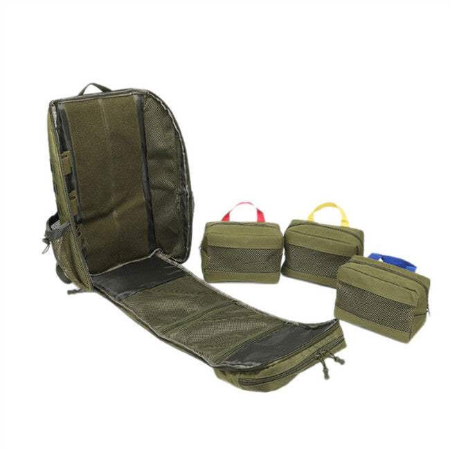 Leguon Medis taktischer sanitätsrucksack, olivgrün