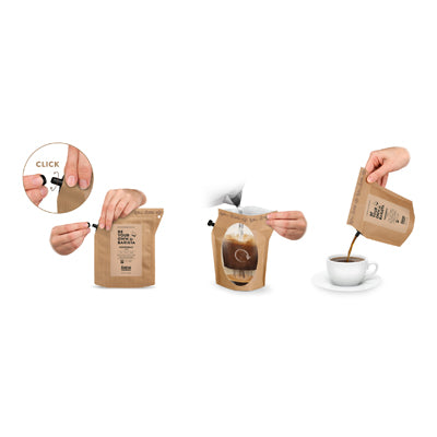 The Brew Company Instantkaffee in Beuteln 22 g Kolumbien, bio