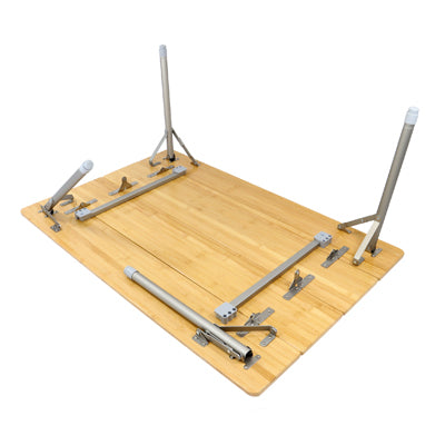 BasicNature Bambus klapptisch 100 x 65 cm