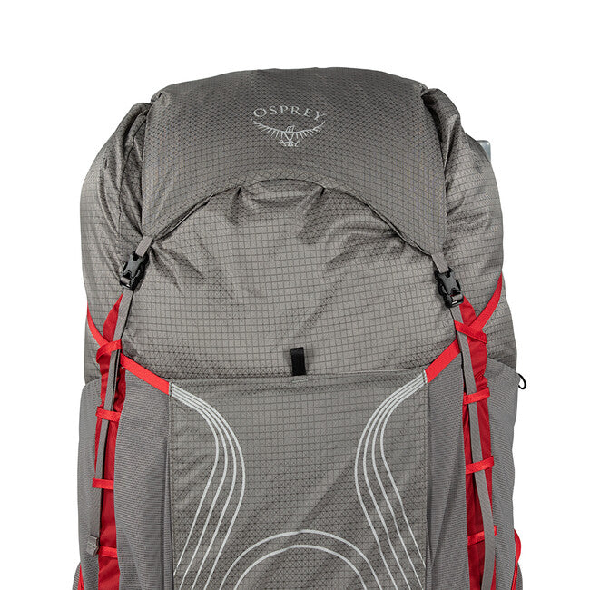 OSPREY Eja Pro 55 wanderrucksack, dale grey/poinsettia red