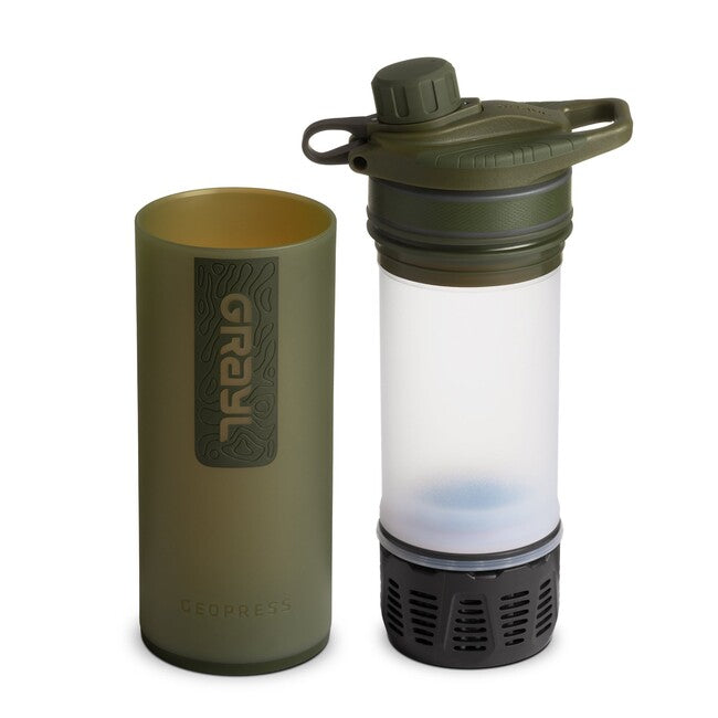 Grayl GeoPress filterflasche, olive drab