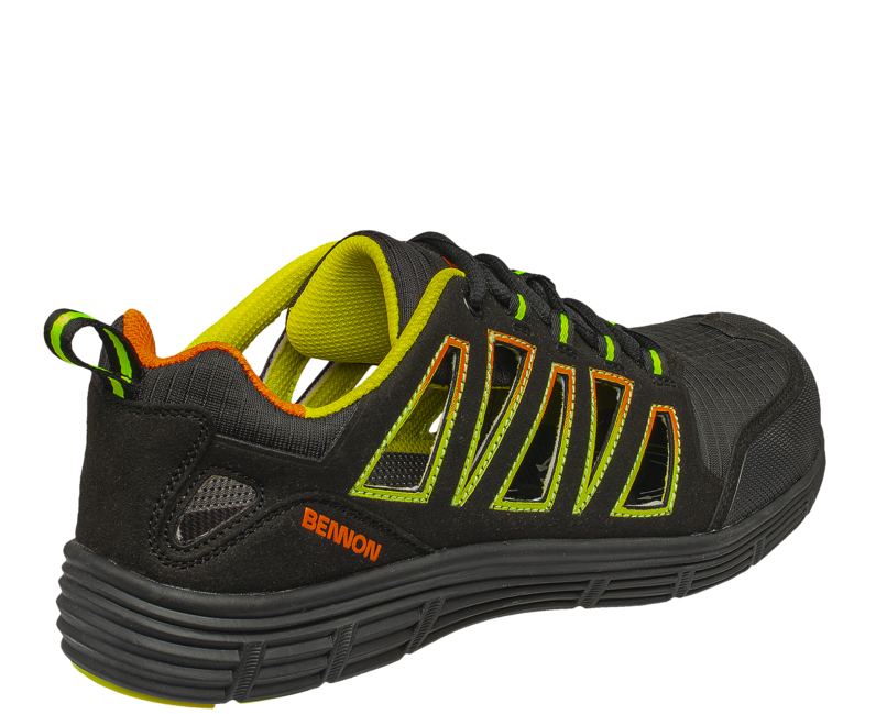 BENNON REBEL S1P ESD Low Αθλητικά Ημιπαπούτσια, πράσινο