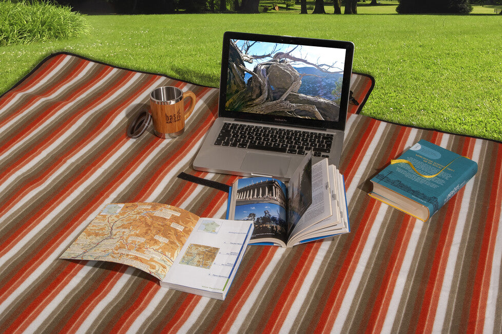 BasicNature Outdoor-Picknickdecke 200 x 150 cm
