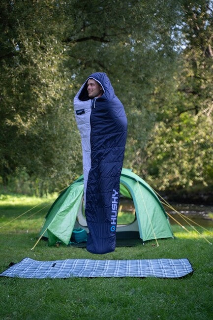 HUSKY Enemy Synthetik Drei-Jahreszeiten-Schlafsack -12, blau
