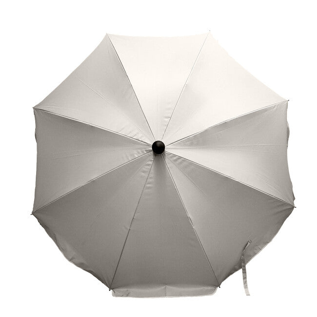 Origin Outdoors Beach Sonnenschirm mit silberner Oberfläche, UPF 50+ und Klappmechanismus