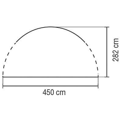 Coleman FastPitch Überdachung XL 4,50 x 4,50 m