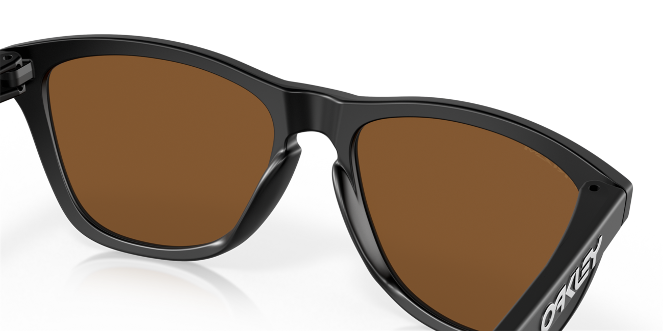 Oakley FROGSKINS Sonnenbrille mit Rahmen Matte Black und mit Dias Prizm Violet 55
