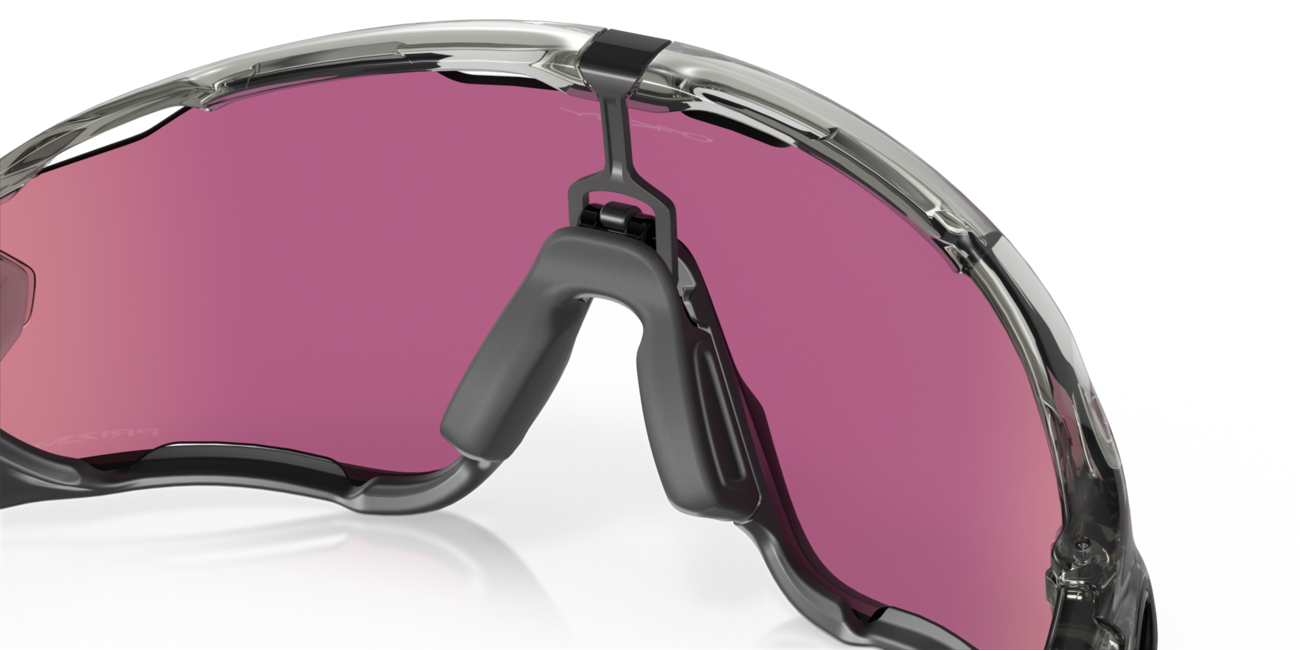 Oakley JAWBREAKER Sonnenbrille mit Rahmen Grey Ink und mit Dias Prizm Road Jade