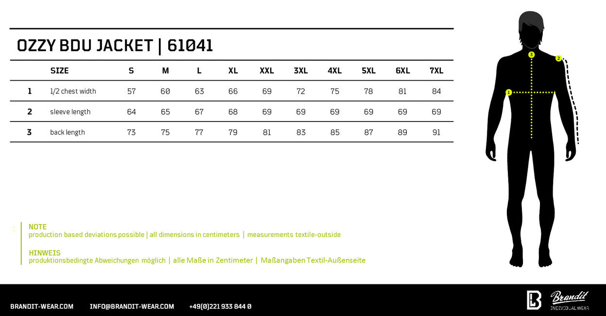 Brandit Ozzy BDU Jacke, dark camo