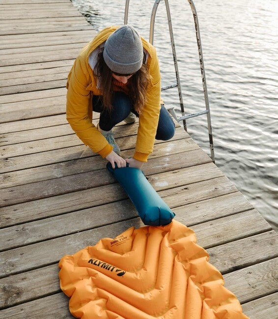 Klymit Izolovana karimatka Static V Lite, mango orange