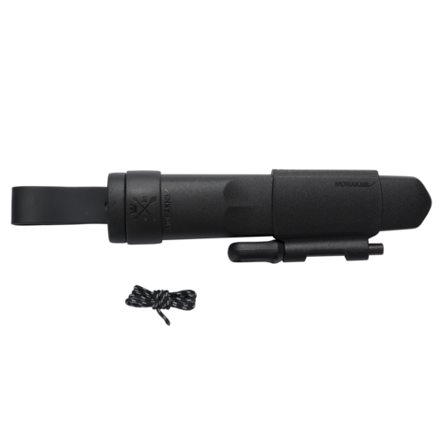 Morakniv Garberg (S) outdoor-messer mit überlebenskit, schwarz