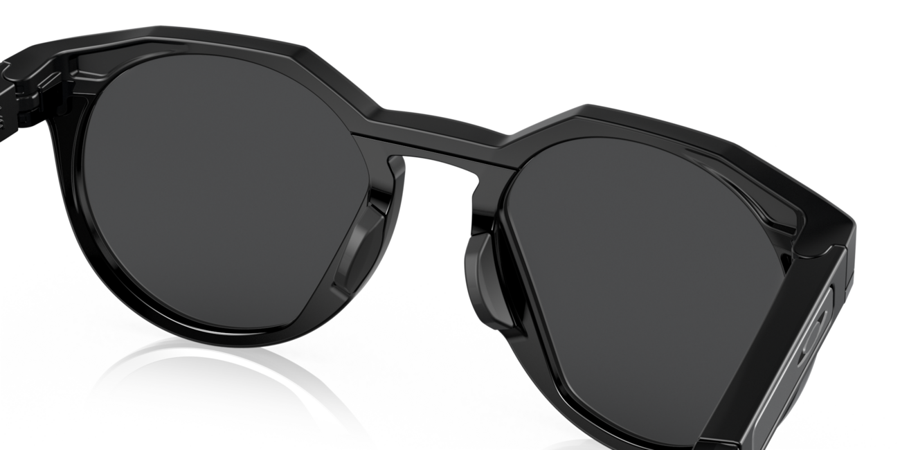 Oakley HSTN Sonnenbrille mit Rahmen Matte Black und mit Dias Prizm Black 52
