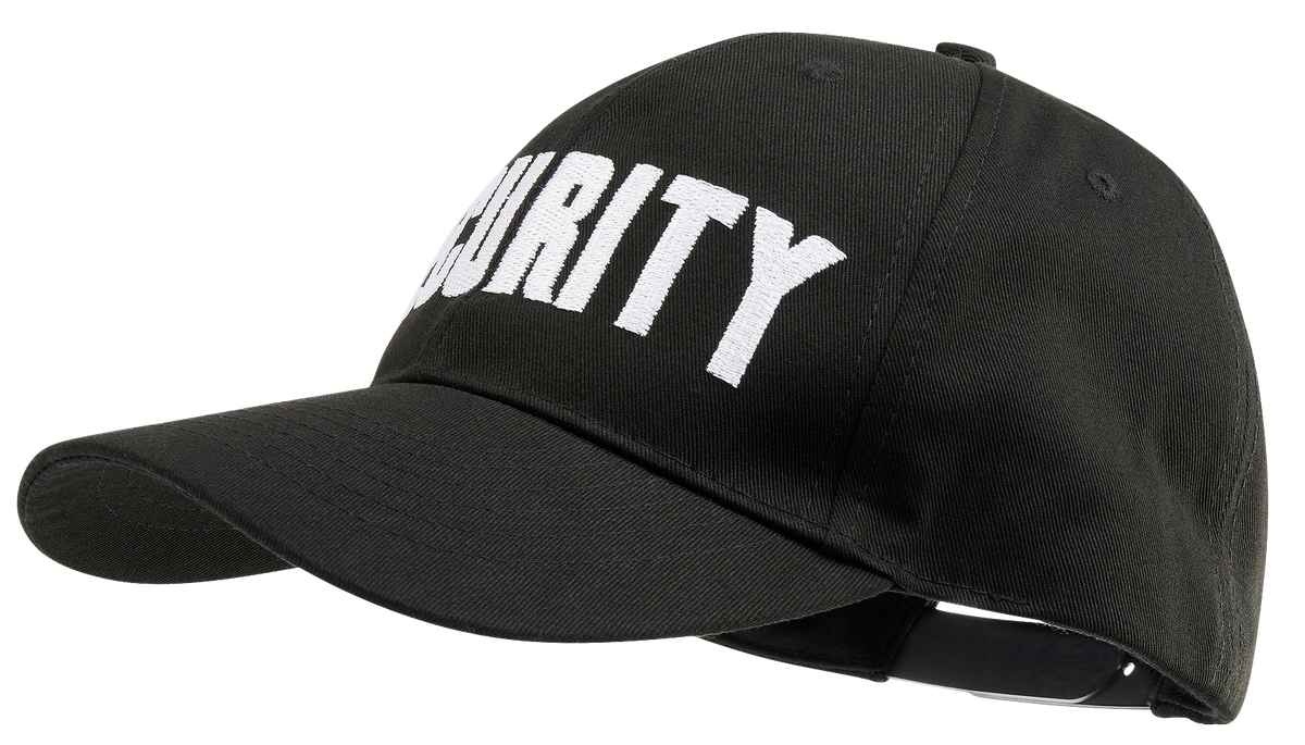 Brandit Security šiltovka, čierna