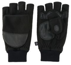 Brandit Fingerlose handschuhe, schwarz
