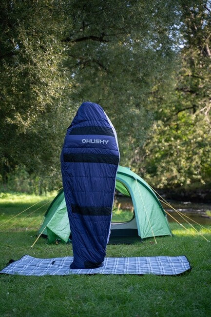 HUSKY Enemy Synthetik Drei-Jahreszeiten-Schlafsack -12, blau