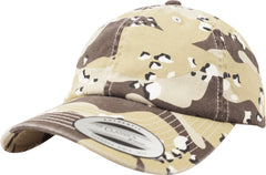 Brandit Low Profile Camo Cap, 6-color desert