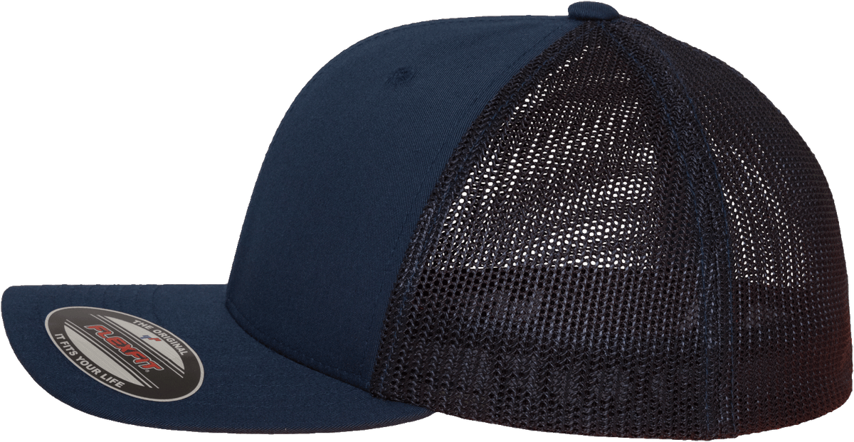 Brandit Flexfit Mesh Trucker sieťová šiltovka, námornícka modrá