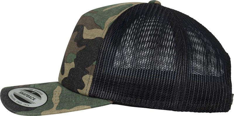 Brandit Trucker kappe, woodland