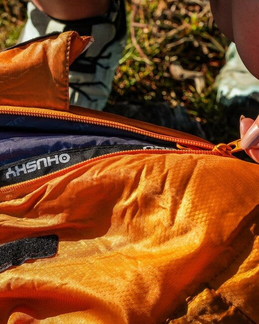 HUSKY Husky Plus Synthetic Drei-Jahreszeiten-Schlafsack -10, senf