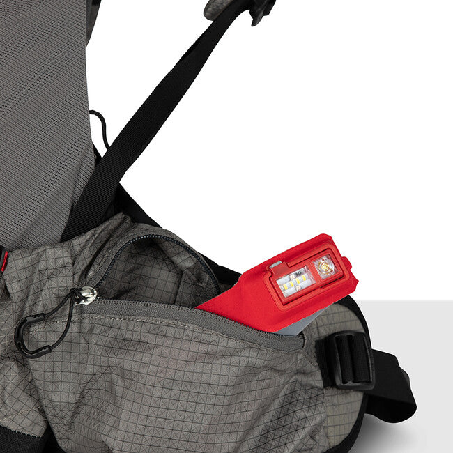 OSPREY Eja Pro 55 wanderrucksack, dale grey/poinsettia red