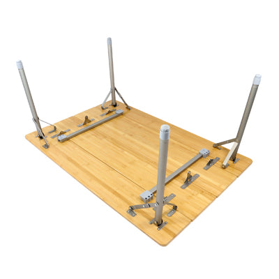 BasicNature Bambus klapptisch 100 x 65 cm
