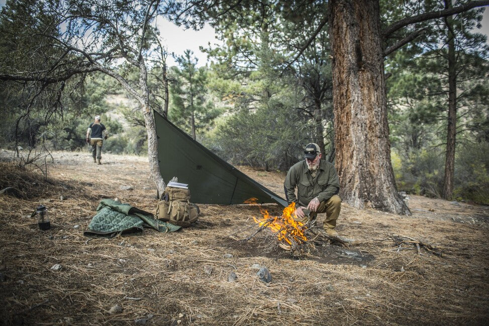 Helikon-Tex SUPERTARP kleines Schutzzelt - PL Woodland