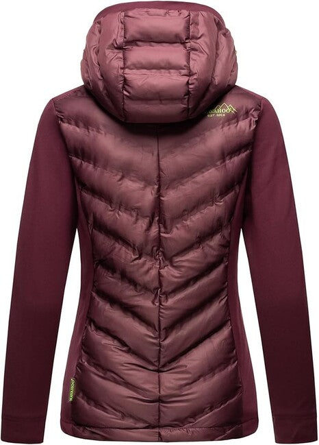 Navahoo NIMM MICH MIT damen Outdoorjacke, aubergine