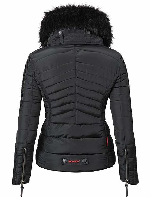 Navahoo Yuki2 damen Winterjacke, schwarz