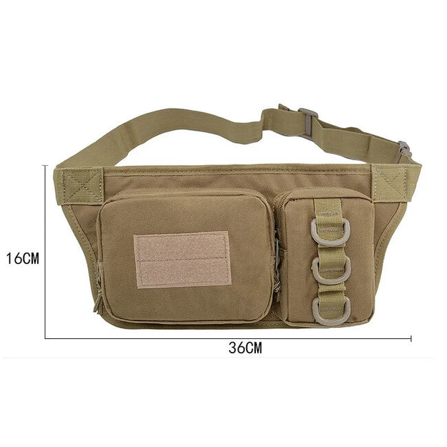 Dragowa Tactical Hip Bag, Jungle Camo