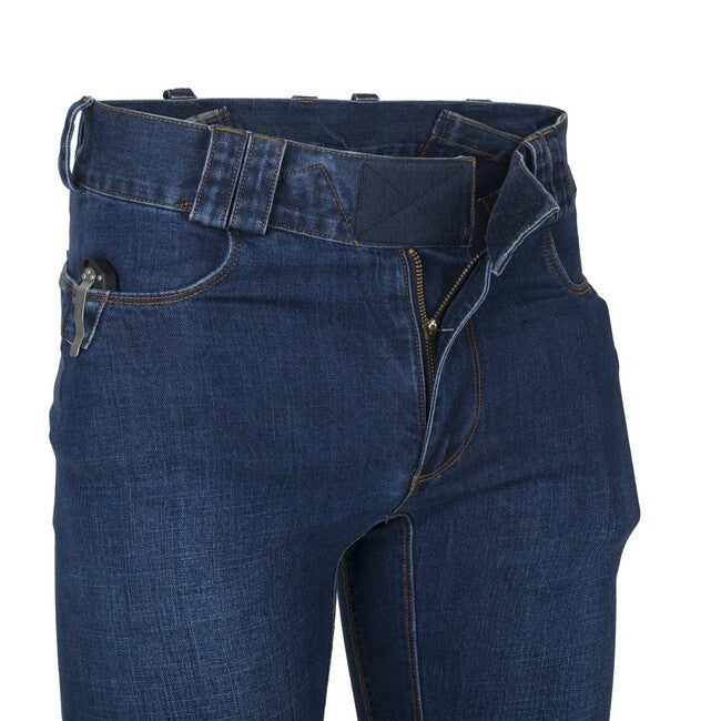 Helikon-Tex COVERT taktische Hose - Denim Mid - Vintage Worn Blue