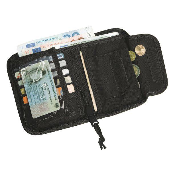 Tasmanian Tiger MIL Wallet Geldbörse, schwarz