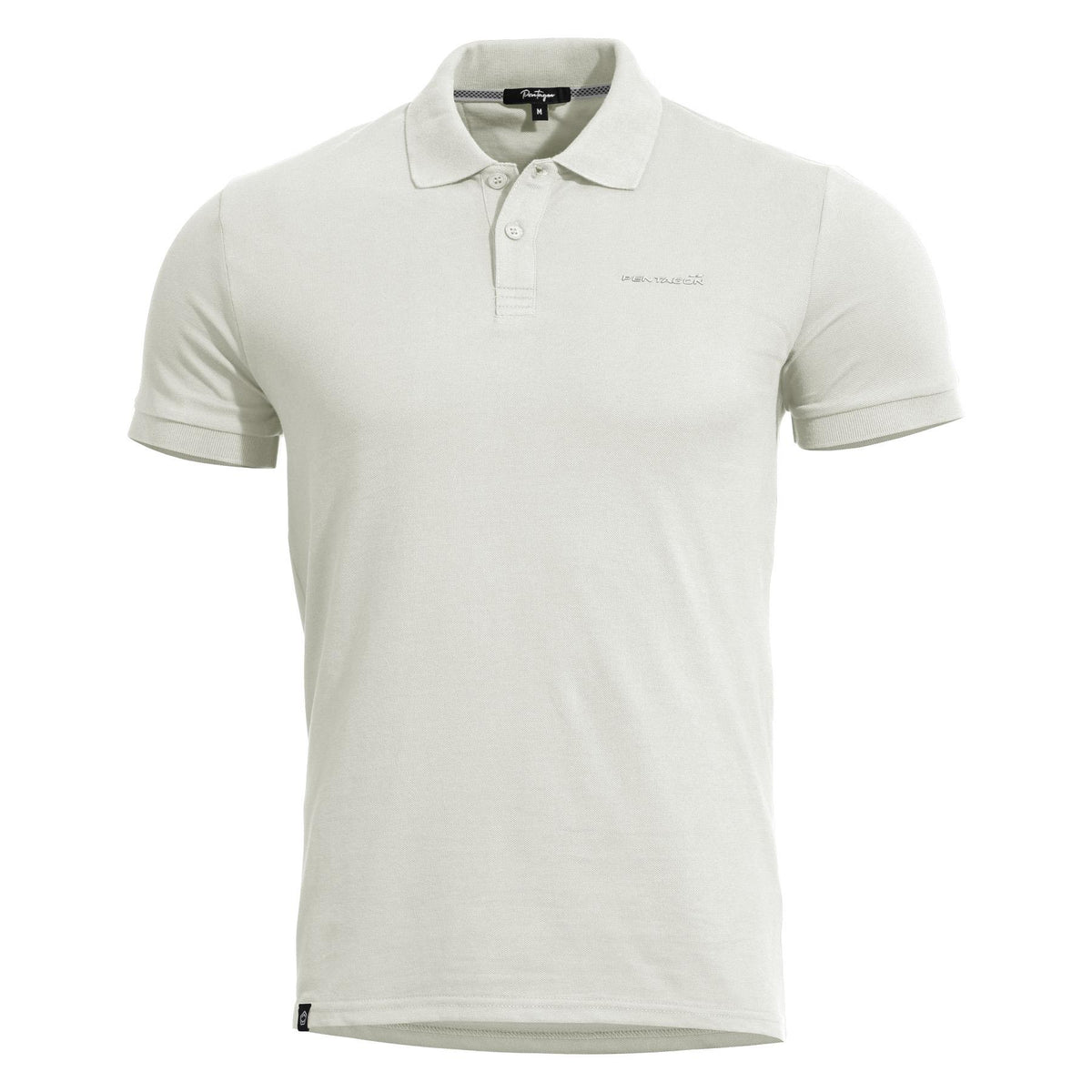 Pentagon Moth Piquet polo majica, bela