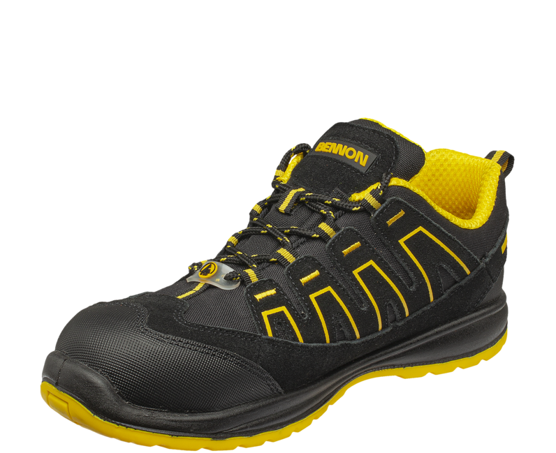 Bennon Alegro S1P ESD Work Boots, Yellow