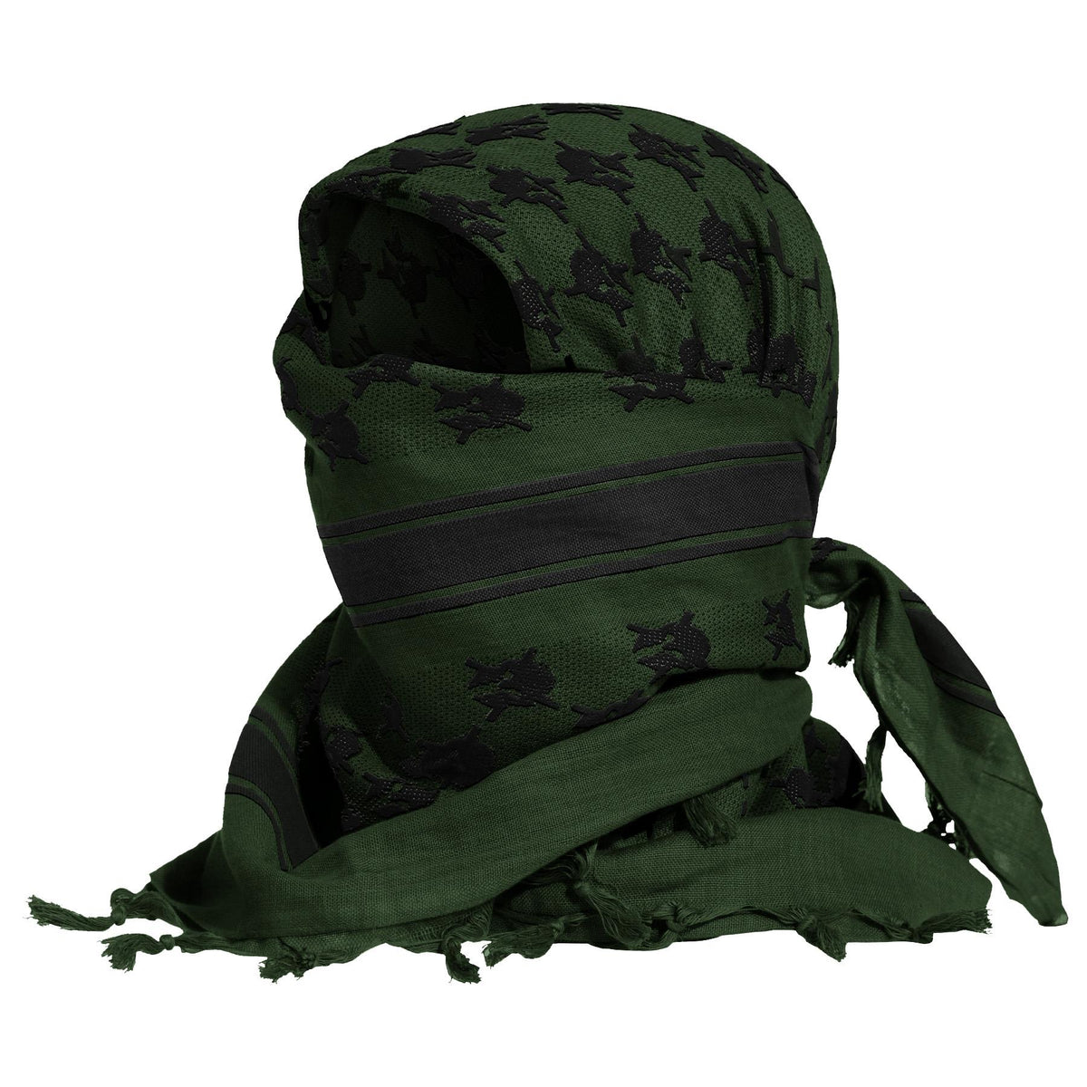 Pentagon Palästinensisches Tuch Atreus 110 x 110cm, forest night green