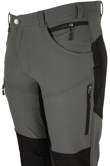 Bennon Fobos Outdoor Work Pants, Grey/Black