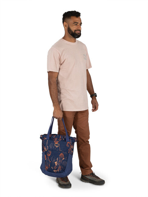 OSPREY Daylite Tote Pack, wild blossom print/alkaline