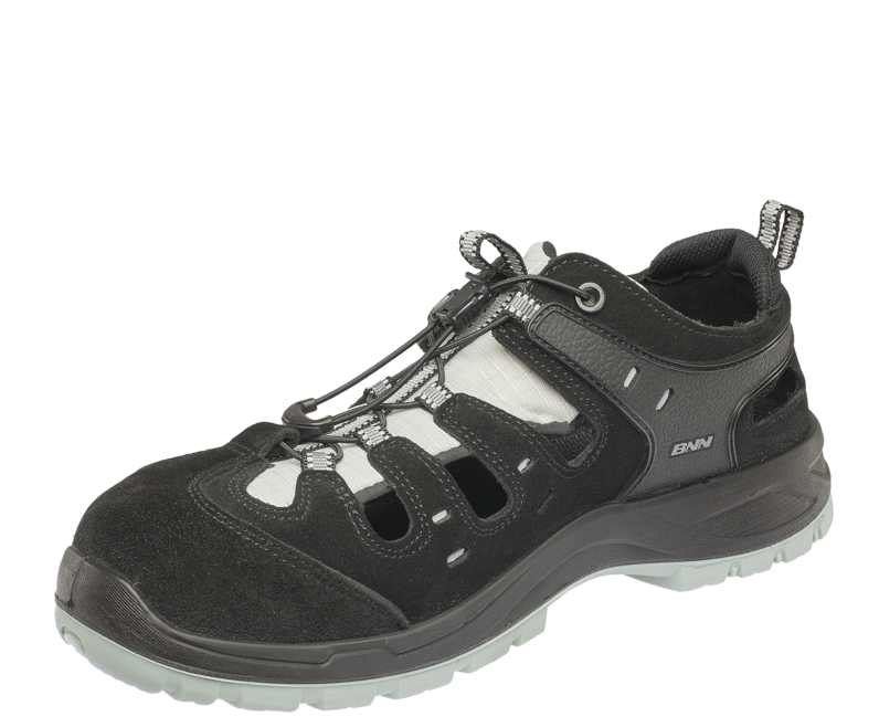 BENNON BOMBIS LITE Arbeitssandalen S1P ESD NM, grau