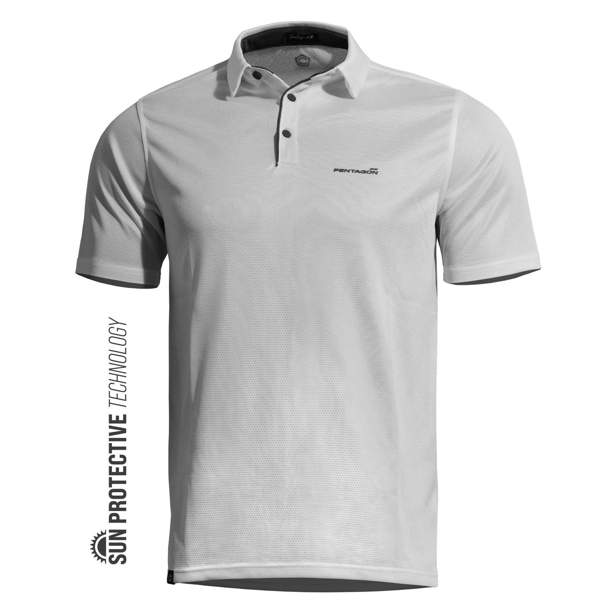 Pentagon Poloshirt Vanquish, weiß