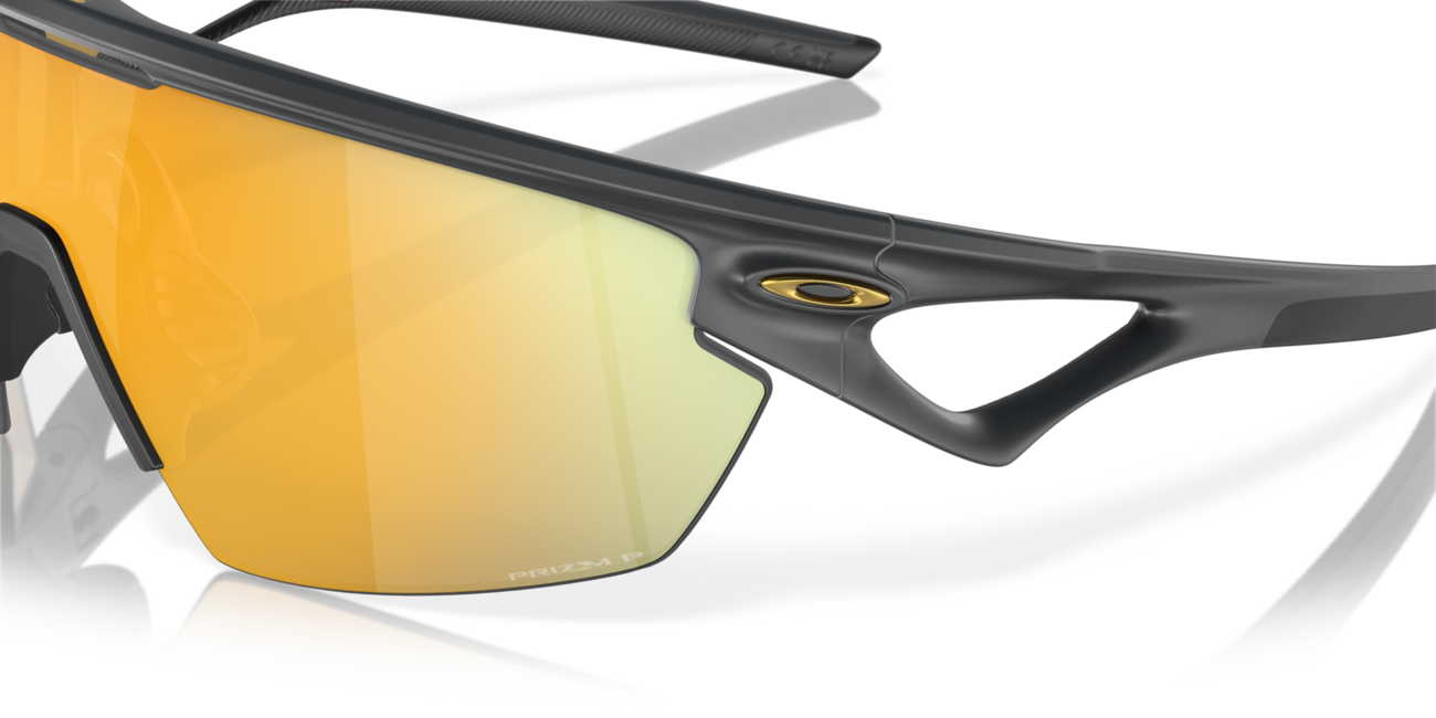 Oakley SPHAERA Sonnenbrille mit Rahmen Matte Carbon und mit Dias Prizm 24K Polarized 36