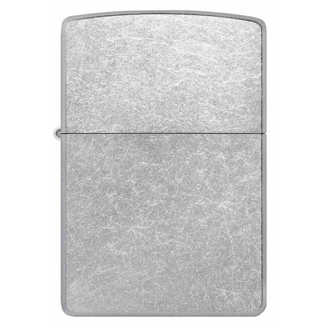 Zippo Street chrome Benzinfeuerzeug
