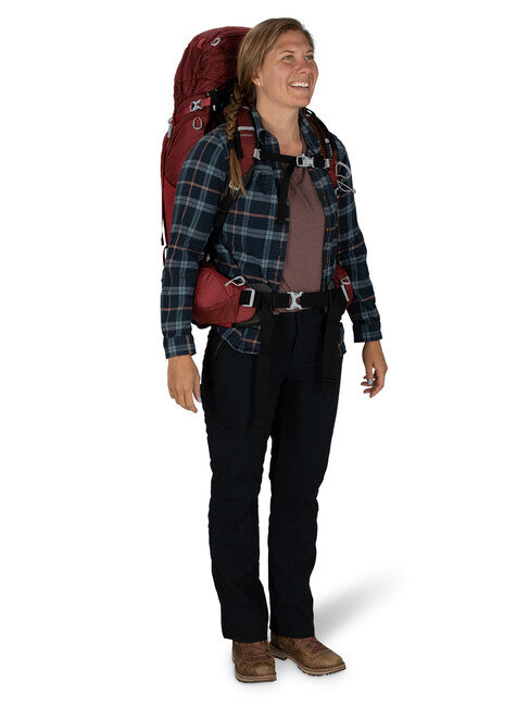 OSPREY Aura Ag 65, berry sorbet red