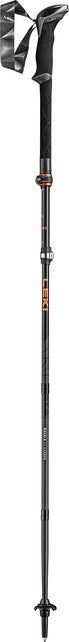 LEKI Makalu FX Carbon trekkingstöcke, schwarz-orange-naturalcarbon, 110 - 130 cm