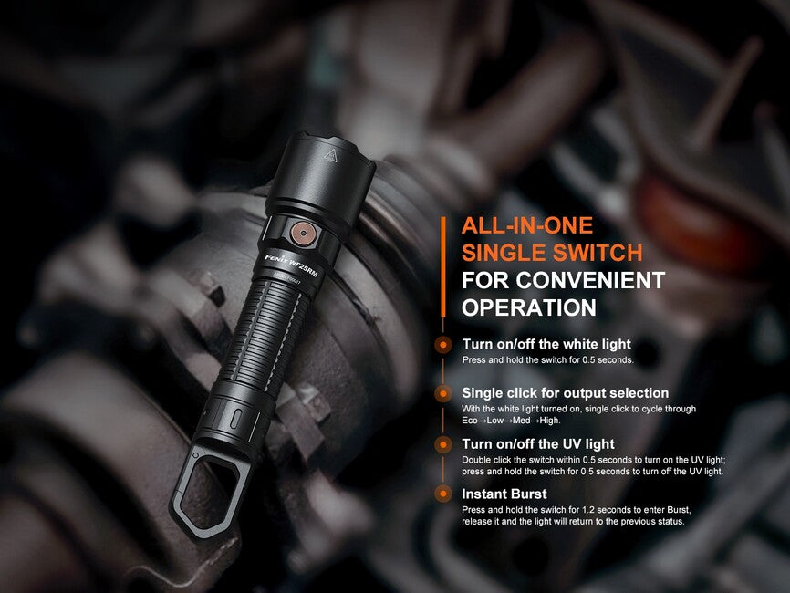 Fenix WF25RM wiederaufladbare taschenlampe