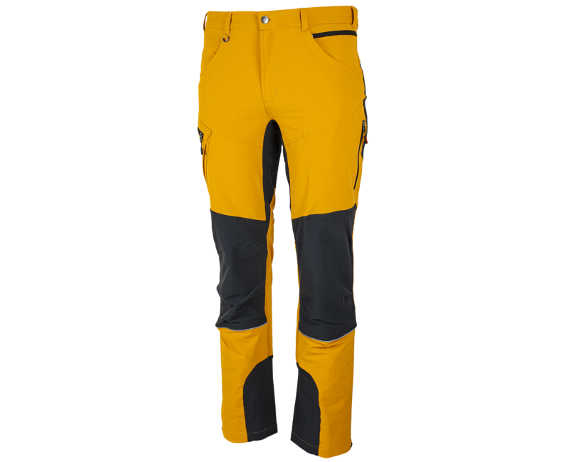 BENNON FOBOS Outdoor Work Pants, Ochre/Grey