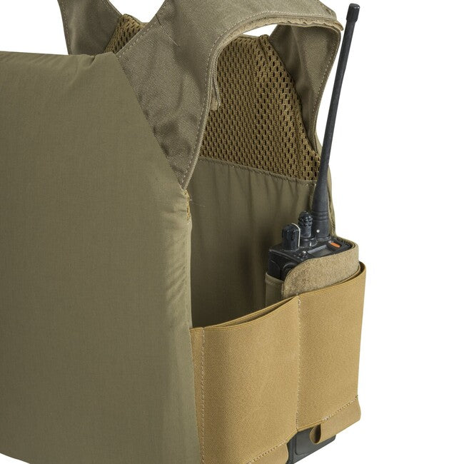 Direct Action® CORSAIR niedrigprofil-träger für platten - nylon - shadow grey