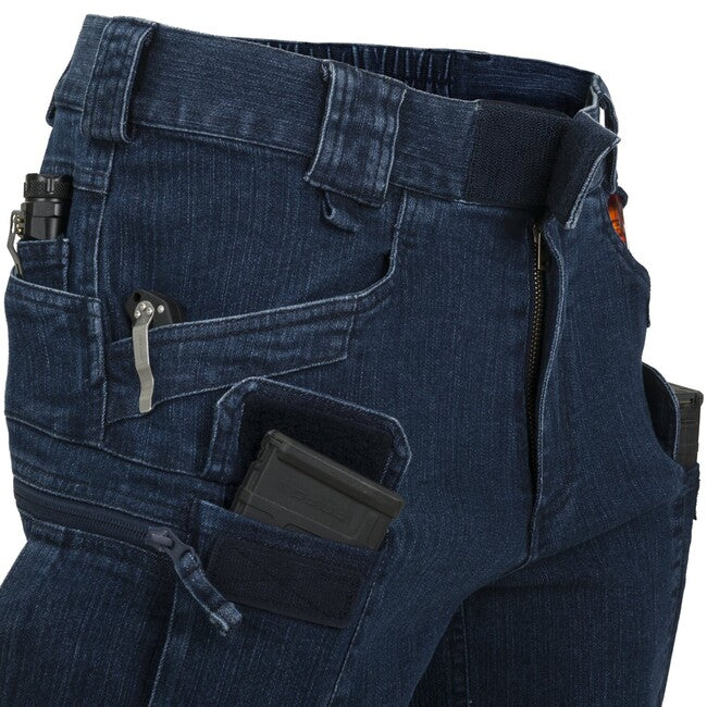 Helikon-Tex UTS kurze taktische shorts 11'' - Denim Stretch - Marineblau