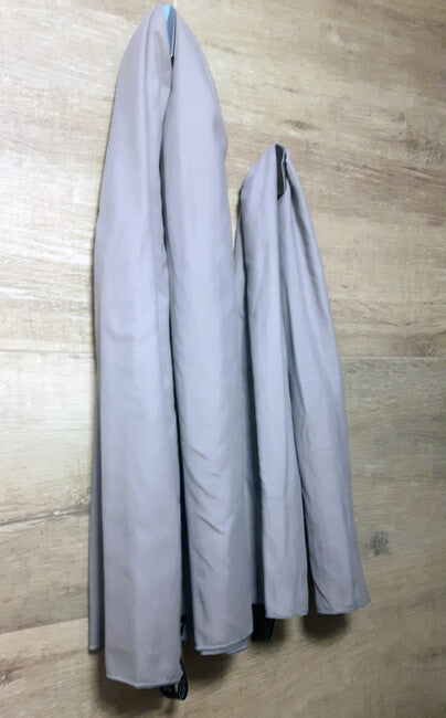 BasicNature Velours-Handtuch 60 x 120 cm graphit