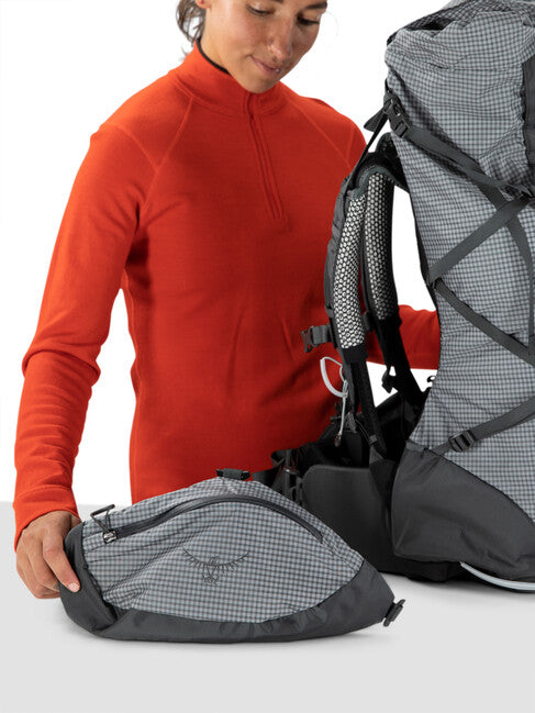 OSPREY Ariel Pro 75, silver lining