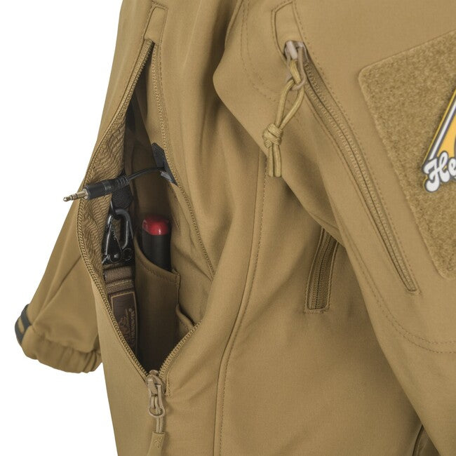 Helikon-Tex GUNFIGHTER jacke - Haifischhaut - Aschgrau